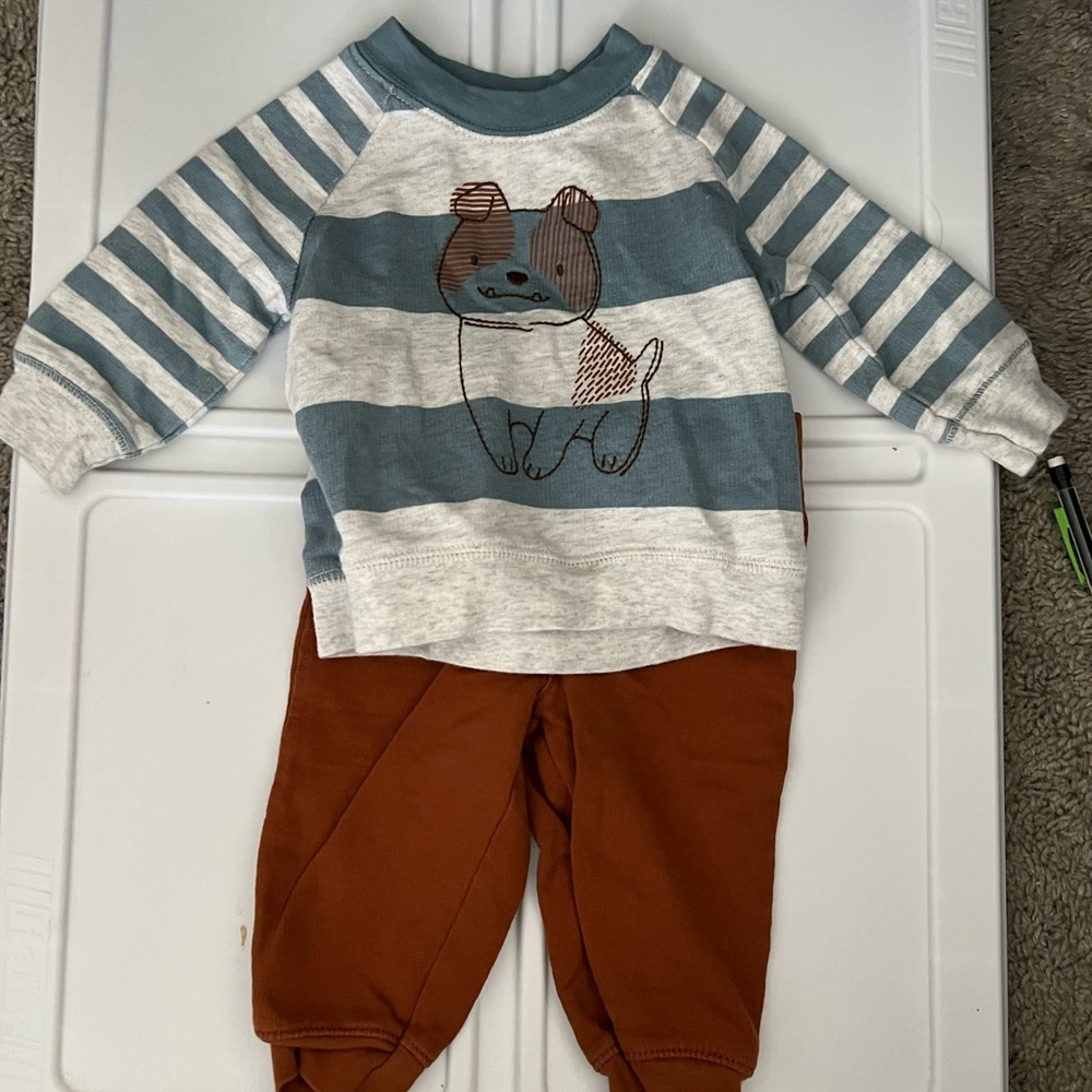 Infant sweater and pant’s combo